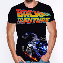 Back To The Future Tshirt Luminous T Shirt