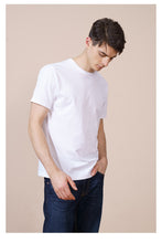 Cotton  Compact-Siro Spinning O-neck T-shirt