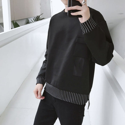 Long-Sleeved round collar Sweatshirt