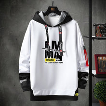 Contrast Color Streetwear Hoodies