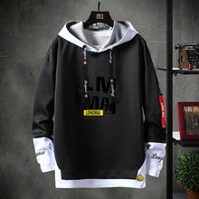 Contrast Color Streetwear Hoodies