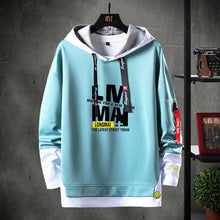 Contrast Color Streetwear Hoodies