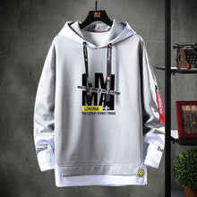 Contrast Color Streetwear Hoodies