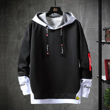 Contrast Color Streetwear Hoodies