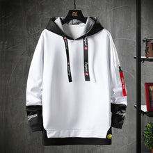 Contrast Color Streetwear Hoodies