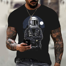 Space & Astronaut design men T-shirt