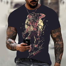 Space & Astronaut design men T-shirt