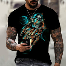 Space & Astronaut design men T-shirt