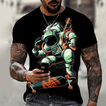 Space & Astronaut design men T-shirt