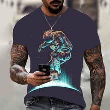 Space & Astronaut design men T-shirt