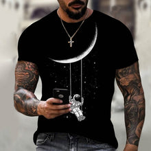 Space & Astronaut design men T-shirt