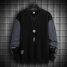 Hip Hop Patchwork Casual Sweatshirts