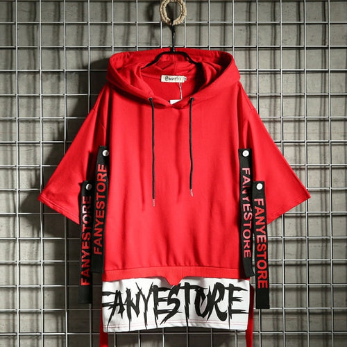 Red & Black Autumn Hoodie